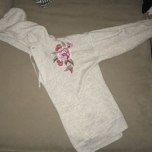 Embroidered hoodie